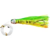 Manufacturer and OEM net bag package 5pcs 8 inch resin head octopus trolling skirt lure fishing lure bag
