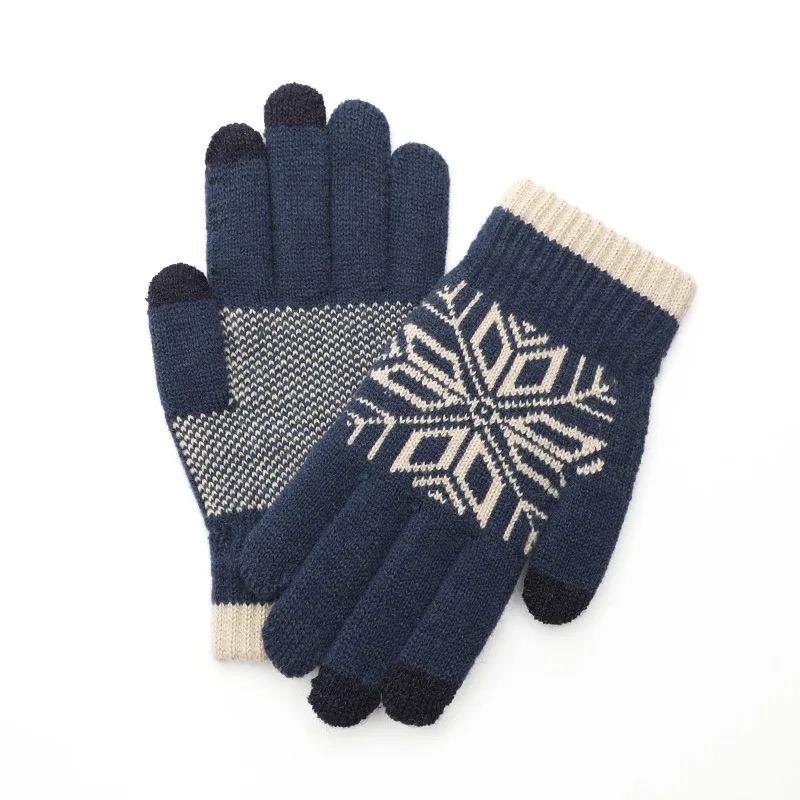 wool touch gloves