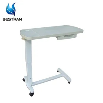 Bt At009 Top Hospital Bed Tray Table Movable Overbed Bt At009 Top Hospital Bed Tray Table Movable Overbed