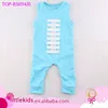 Infant Toddler Baby Boys Girls Sleeveless Funny Fishbone Binding Romper Jumpsuit Bodysuit Clothes Top 100 Baby Boy Names Image