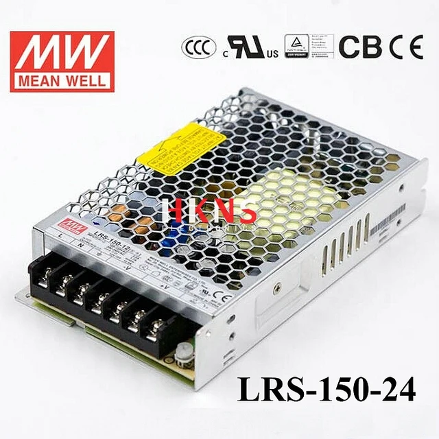 Enclosed Single Output Switching Power Supply LRS-150-24