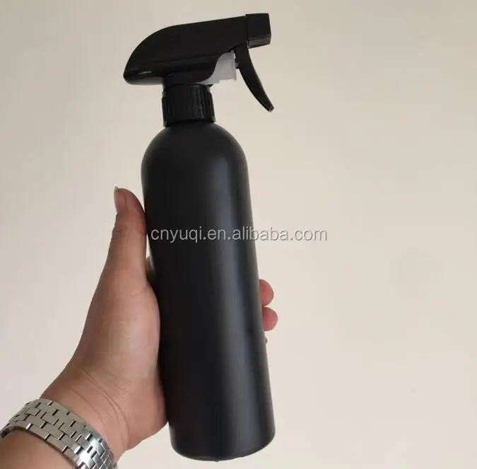 black spray bottle