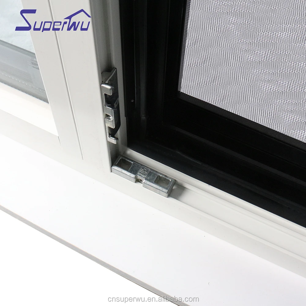 Luxury aluminium double open outside casement windows
