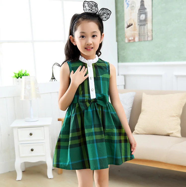 New Style Birthday Casual Dress 1 Year Baby Fashion Design Small Girls ...