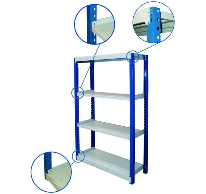 Glod Supplier Steel Slotted Angle Rack Light Duty Boltless Shelving For Warehouse Storage Buy