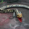 Simulation Attractive Exhibition Life Size Animatronic Animated Snake