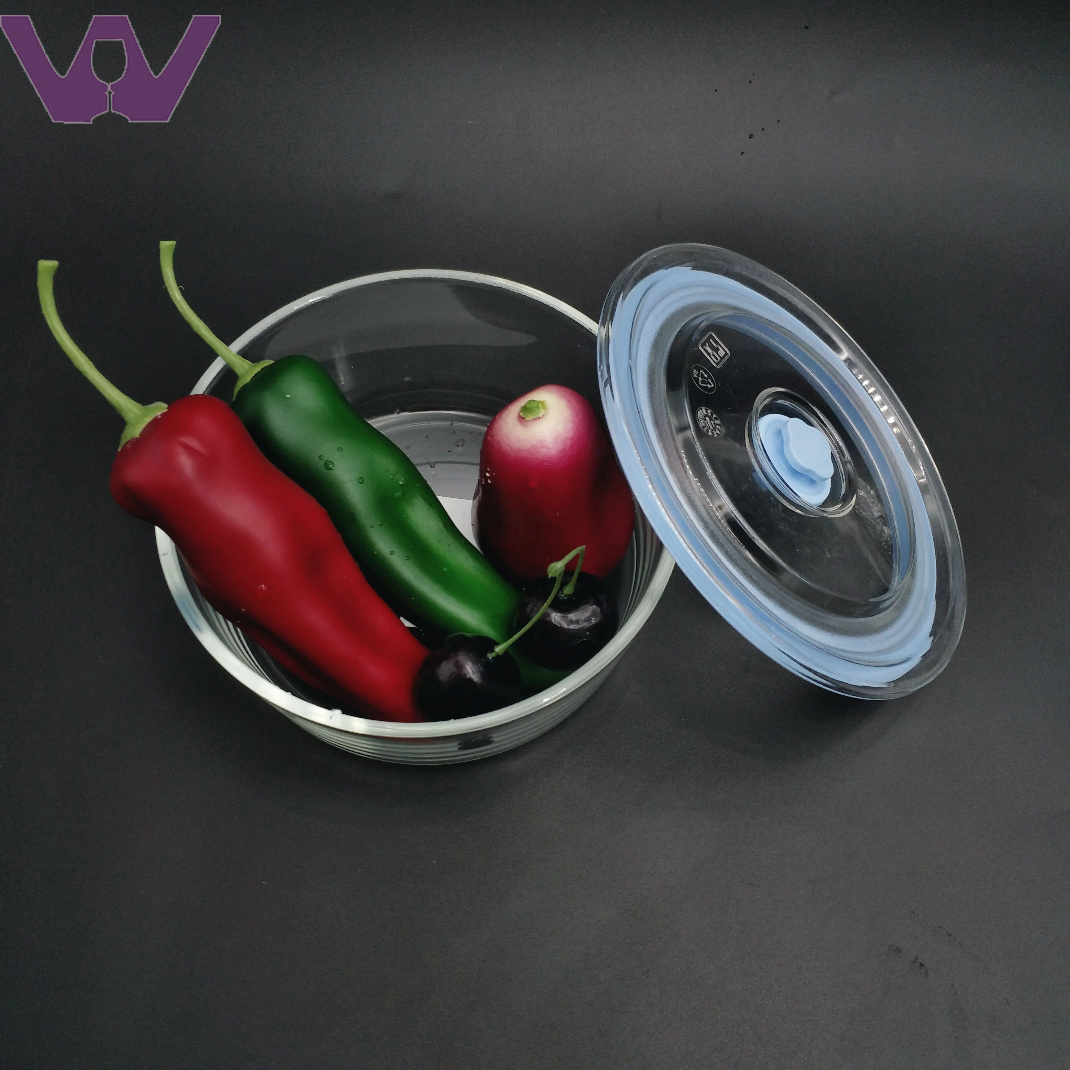 Factory Wholesale Airtight Stackable Glass Containers For Storage Fresh