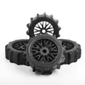 Newest Desert Beach Snowfield Model Car Tires And Wheel For 1 8 Scale RC Buggy Off