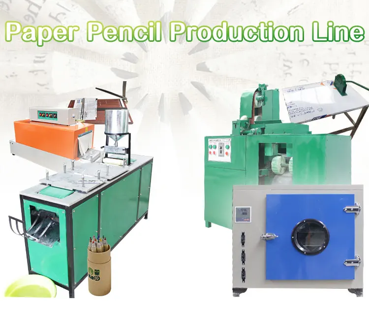 Factory Supply Pencils Drying Machine Equipment Newspaper Pencil