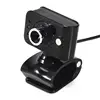 USB 2.0 High Definition Webcam Wb Camera 360 Adjustable Focus 20MP 3 LED Clip-on WebCam Built-in MIC Microphone for PC Compute