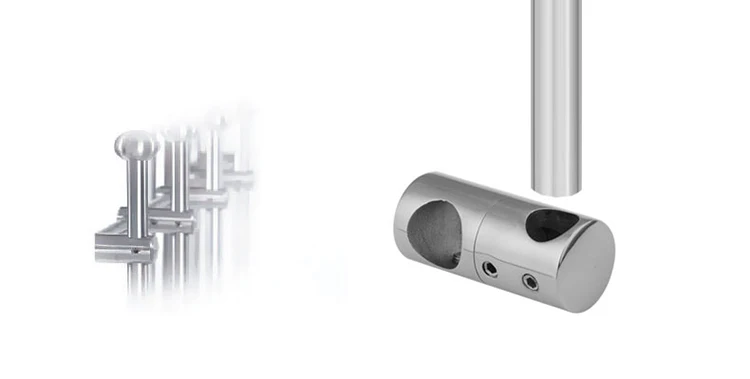 Factory Supplies Balustrade Handrail Fittings Stainless Steel Stair ...