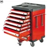 228pcs garage tool set/auto repair tool set with 7 drawers trolly