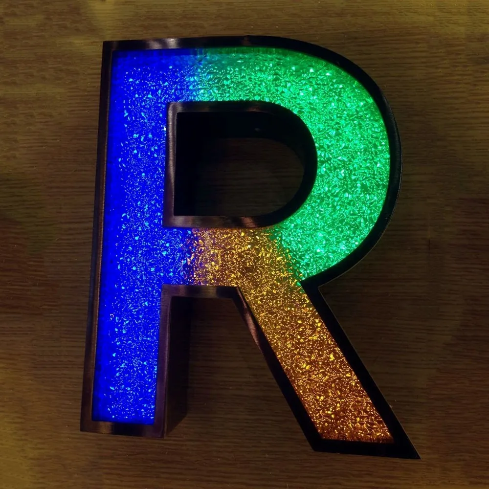 Metal Strips For Crafts Iron On Letters Decorative Channel Led