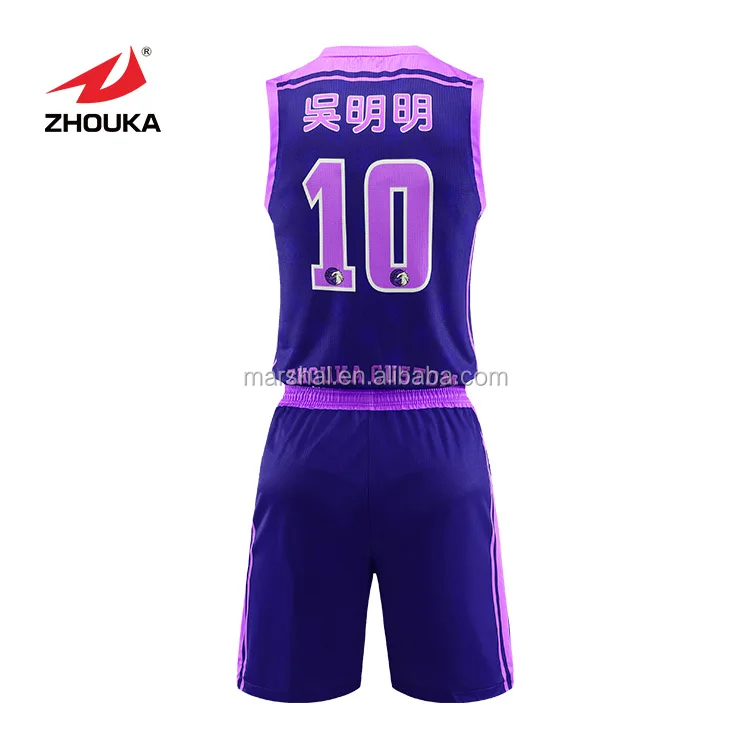 sublimation funny basketball jersey design