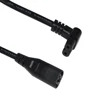 IEC 60320 C8 Plug to C7 Receptacle Male to Female Extension Power Supply Main Adapter Cable