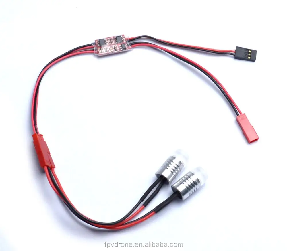 2a Dual Channel Led Light Controller Rc For Dal Rc Quadcopter Night ...