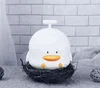 USB Rechargeable Silicone Duck LED Night Light with Sound Sensor Pad Color change