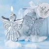 silver butterfly angle shaped,decorative candle,art candle