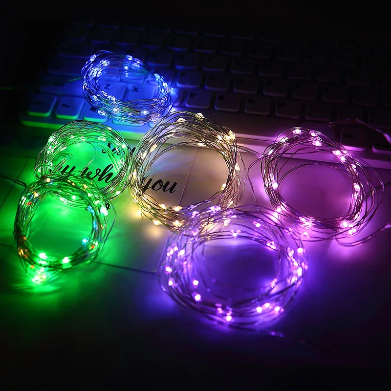 3m 5m 10m Mini Twinkle Light For Gift Party Decoration 3aa Battery With