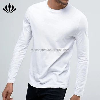 plain white crew neck