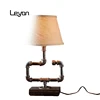 diy pipe table lamp furniture legs flange natural black tube fittings 90 elbow socket cap tee and carbon NPT pipes