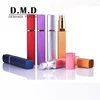 12ml metal refill square aluminum perfume atomizer bottle