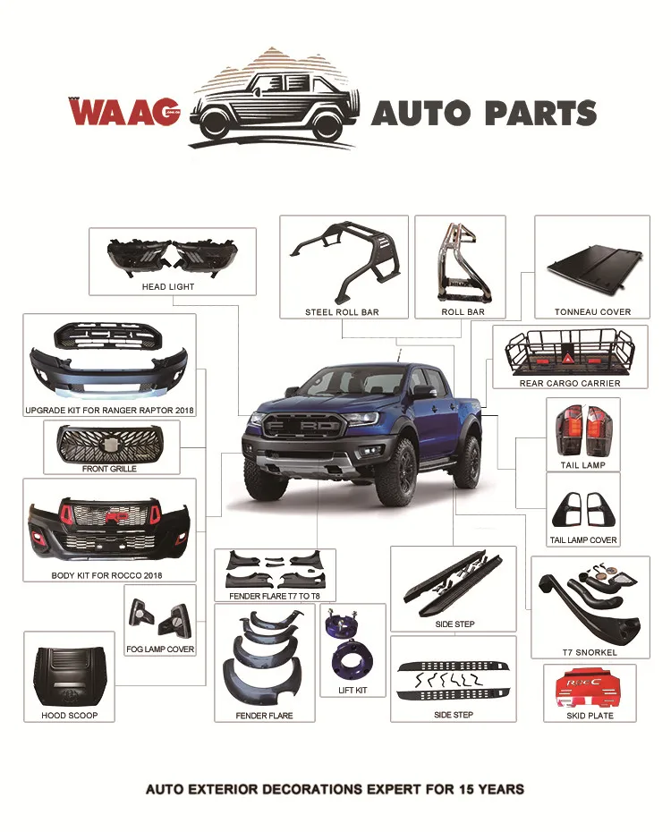 4wd off-road car accessories stainless steel