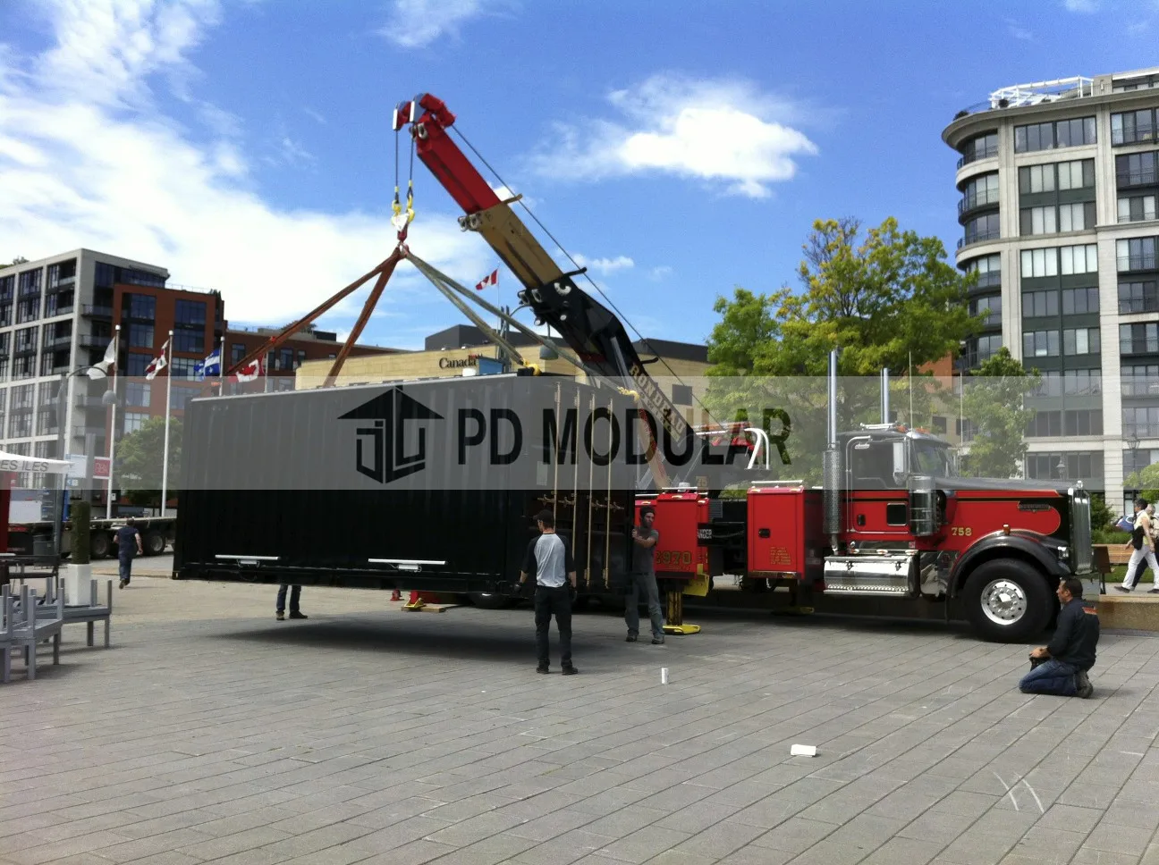 expandable living container house