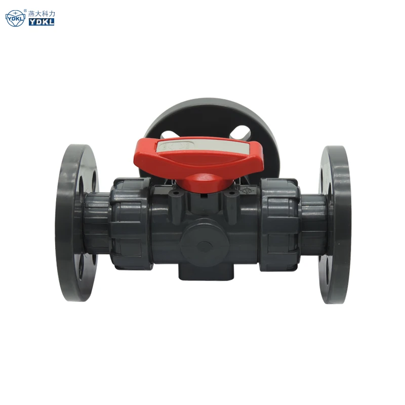U-PVC 3 way valves from professional plastic plumbing supplier