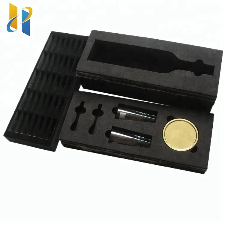 Customize Any Size And Shape Eva Foam Insert For Wine Bottle Packaging
