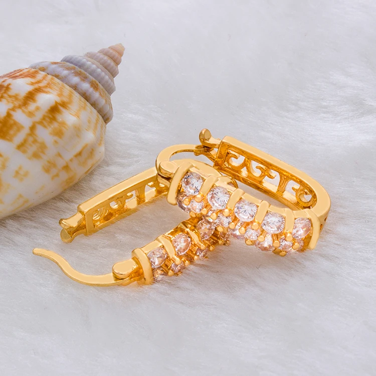 Wholesale Dubai 22k Gold Jewelry Fashion Luxury Double Side Beautiful