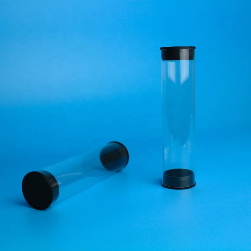 Pvc Transparent Plastic Cylinder Packing Tubes Buy Pvc Transparent