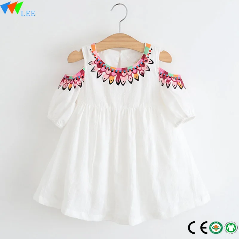 embroidered baby dress