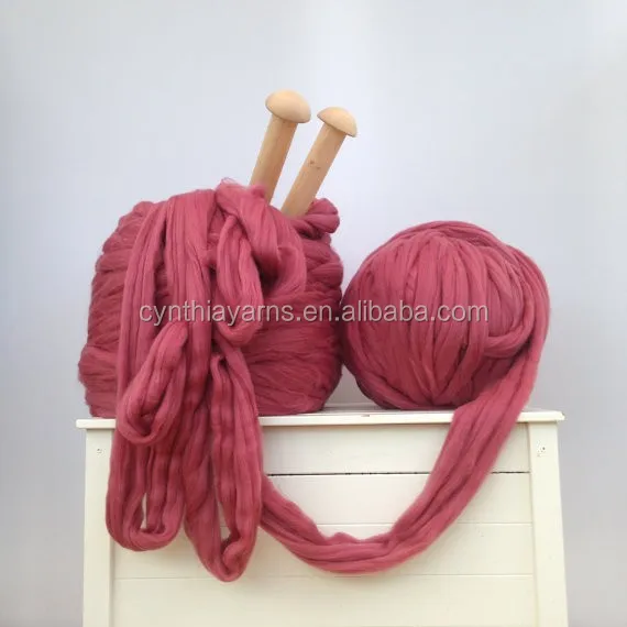 Hot Sale Giant Merino Wool Yarn Super Bulky Yarn For Knitting Buy