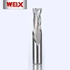 Weix manufacture sharpener CNC machine carbide2 flutes compression end mill cutting tools router bits for woodworking