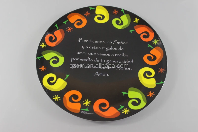 Halloween products melamine dinner plate