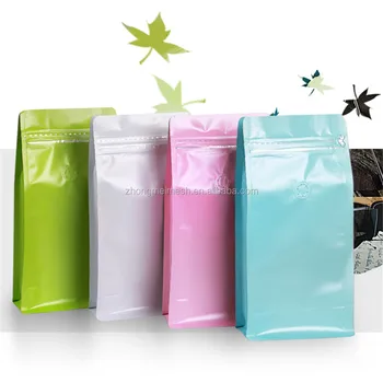 China Manufacturer Custom Printed Ziplock Bags Biodegradable Coffee Bag Aluminum Packaging Product On