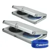 2x QTX Sound 40 Disc Aluminium CD / DVD Protective Cases 80 Total