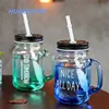 Kuwait best selling daily use items personalized adult sippy cup drinking water colored clear glass tea cups wholesale