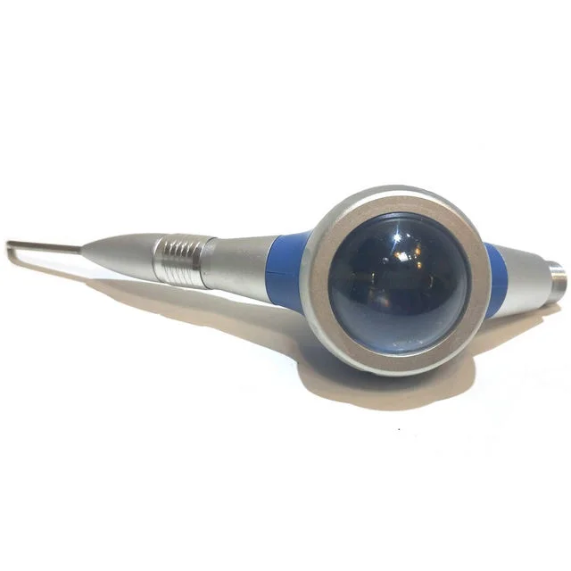 便携式牙科牙齿抛光机空气喷砂枪与不锈钢喷嘴