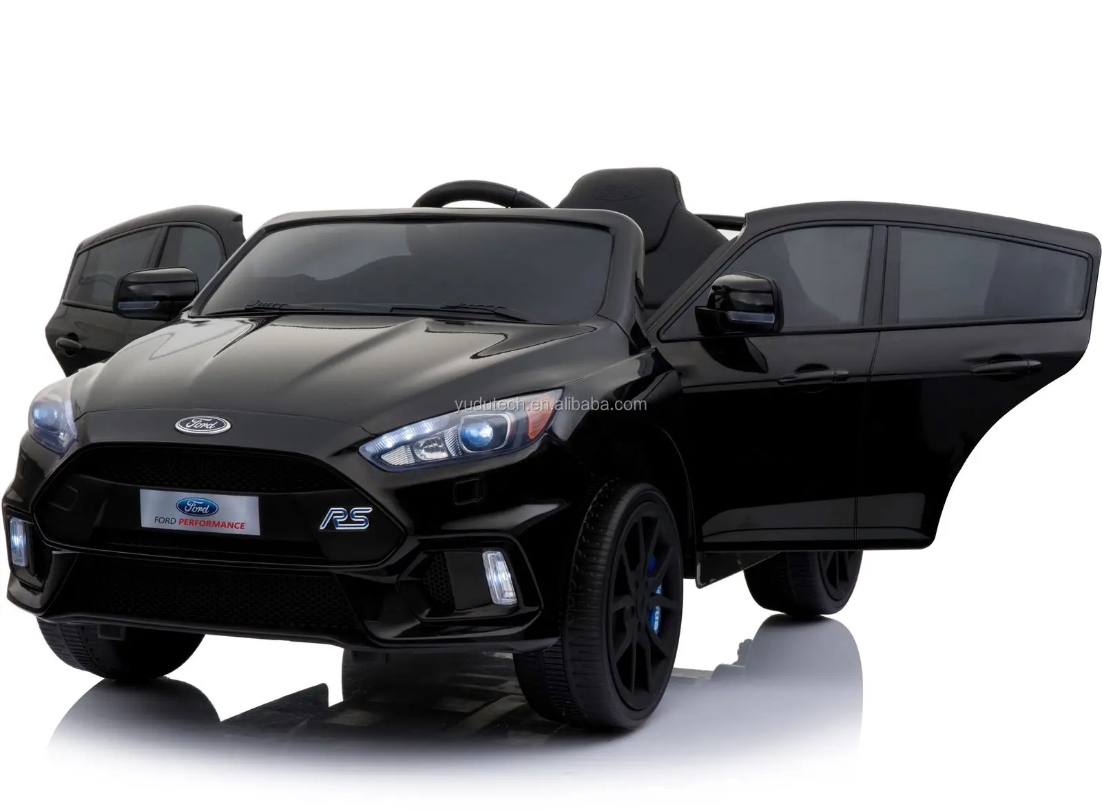 Kids New Licensed Ford Focus RS Electric Ride on Jeep Car Remote 12V Toy 