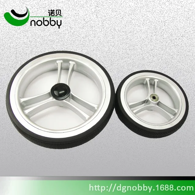Baby Stroller Wheel Pu Tire With Quick Release Axle Buy Baby Stroller