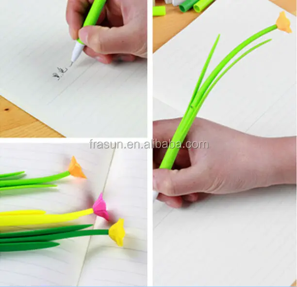 韓国風の素敵な草の形の花の形のゲルペン クリエイティブリーフペン 学校の草のボールペン Buy 素敵な韓国スタイル草形状の花の形状のゲルペン 創造的な葉ペン 学校ペン芝生のボール Product On Alibaba Com