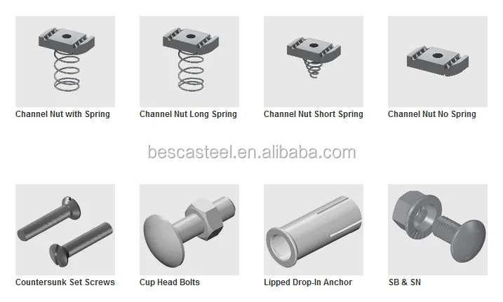 Unistrut Framing Channel Fittings Unistrut Service Co