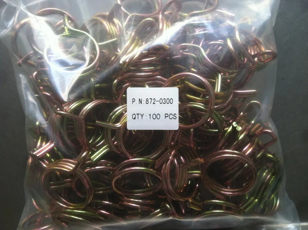 Single Ring Spring Hose Clamp Buy Spring Loaded Wire Clamp,Small