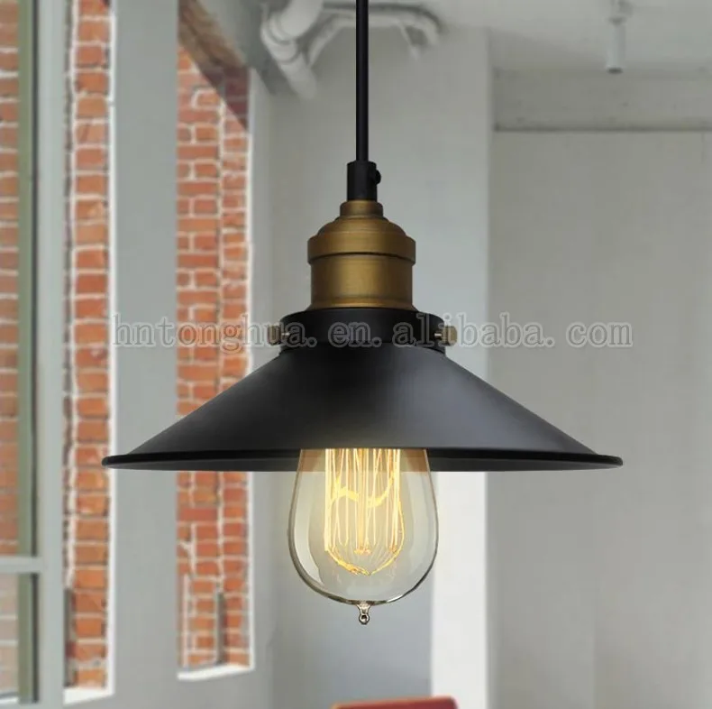 Industri Logam Kandang Liontin Lampu Gantung DIY Kap Edison Antik Industri Logam Kandang Liontin Lampu Gantung DIY Kap Edison Antik