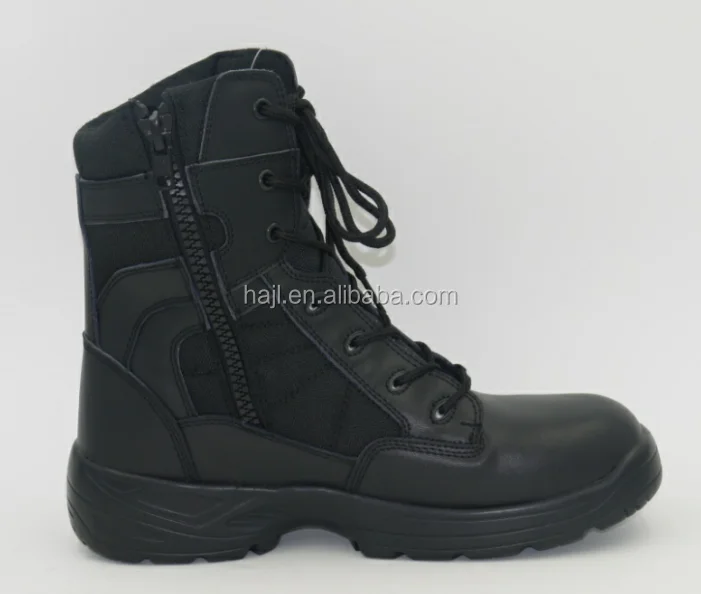 New Breathable Black Army Boots 