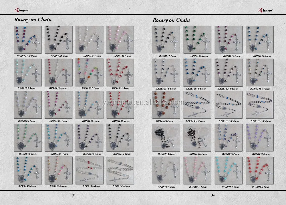 Holy Hail Mary Center Piece Rosary Making Parts With Acrylic Beads