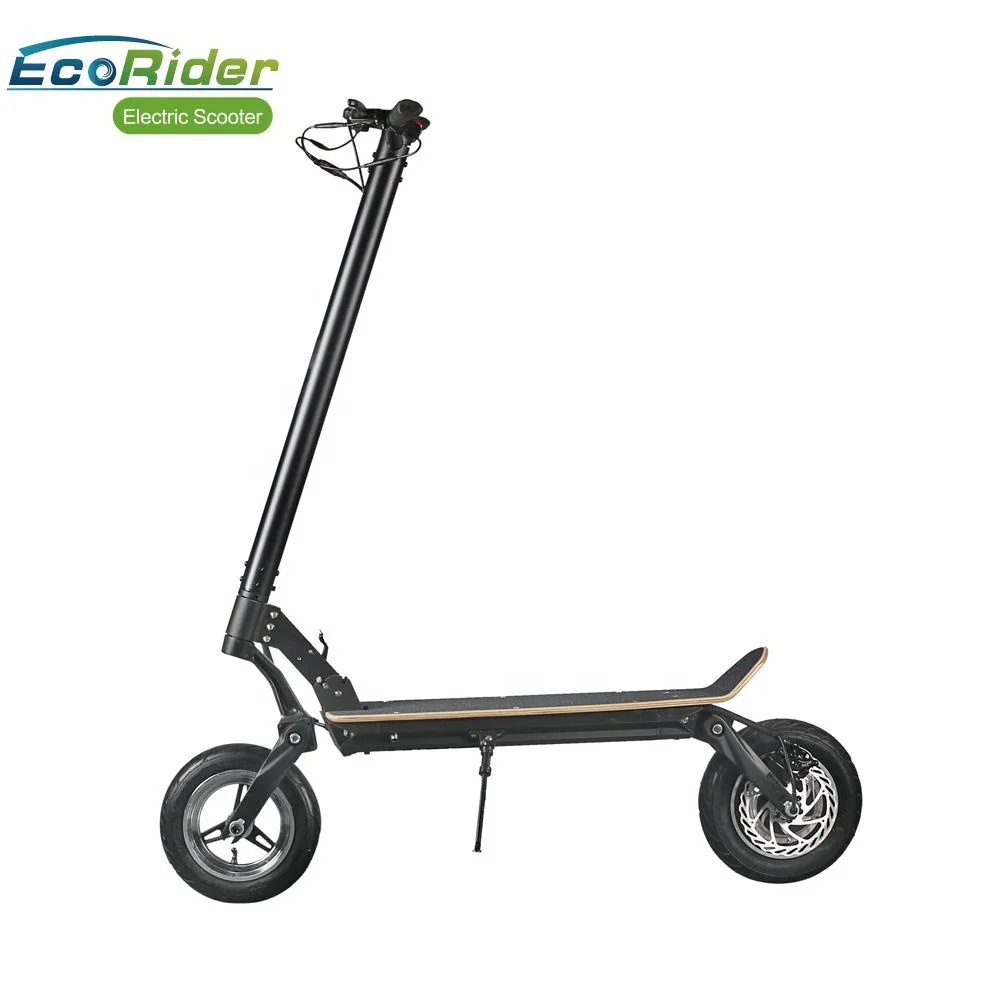 EcoRider E4-8 двойной двигатель электрический скутер, складной скутер широкий колеса Китай Оптовая Продажа самокат для продажи