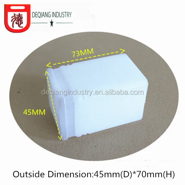 Plastic boxes for CNC machine tools packing Rectangular tool box 40mm*70mm